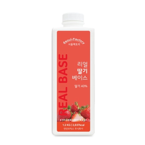 서울팩토리 리얼 딸기 베이스 1.2kg